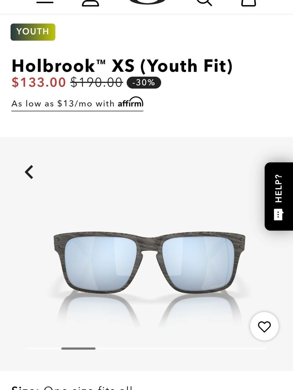 Oakley Holbrook XS Youth Fit Sunglasses - Picture 9 of 16